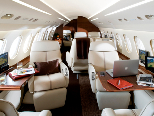 Falcon 7X Interior